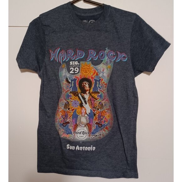 Hard Rock Cafe Other - Hard Rock Cafe Men's Jimi Hendricks Sig. Series 29 T San Antonio 2011 S